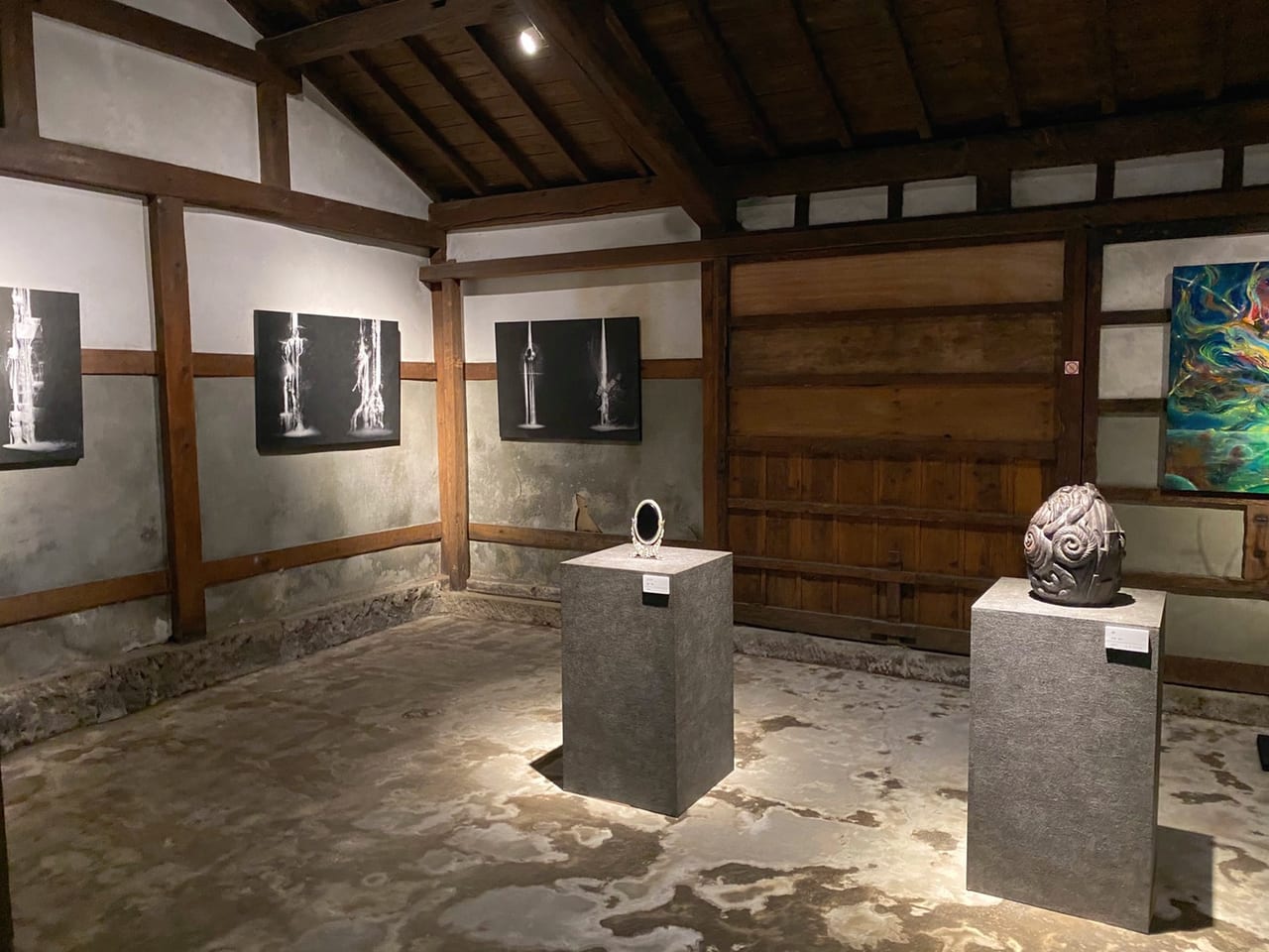 あいづまちなかアートプロジェクト展示品１