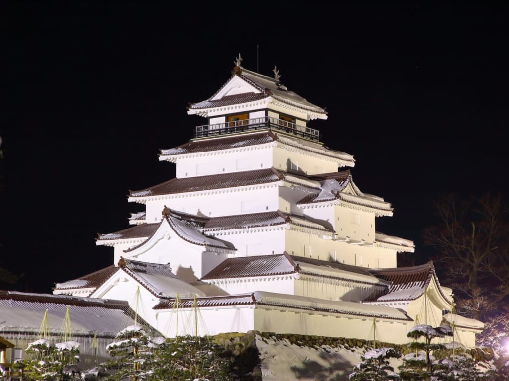 鶴ヶ城　冬